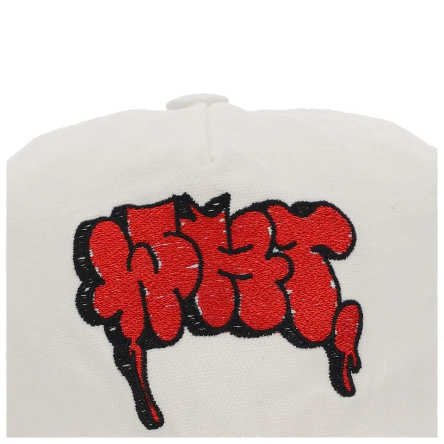 Off-White Logo Embroidered Curved Peak Baseball Cap