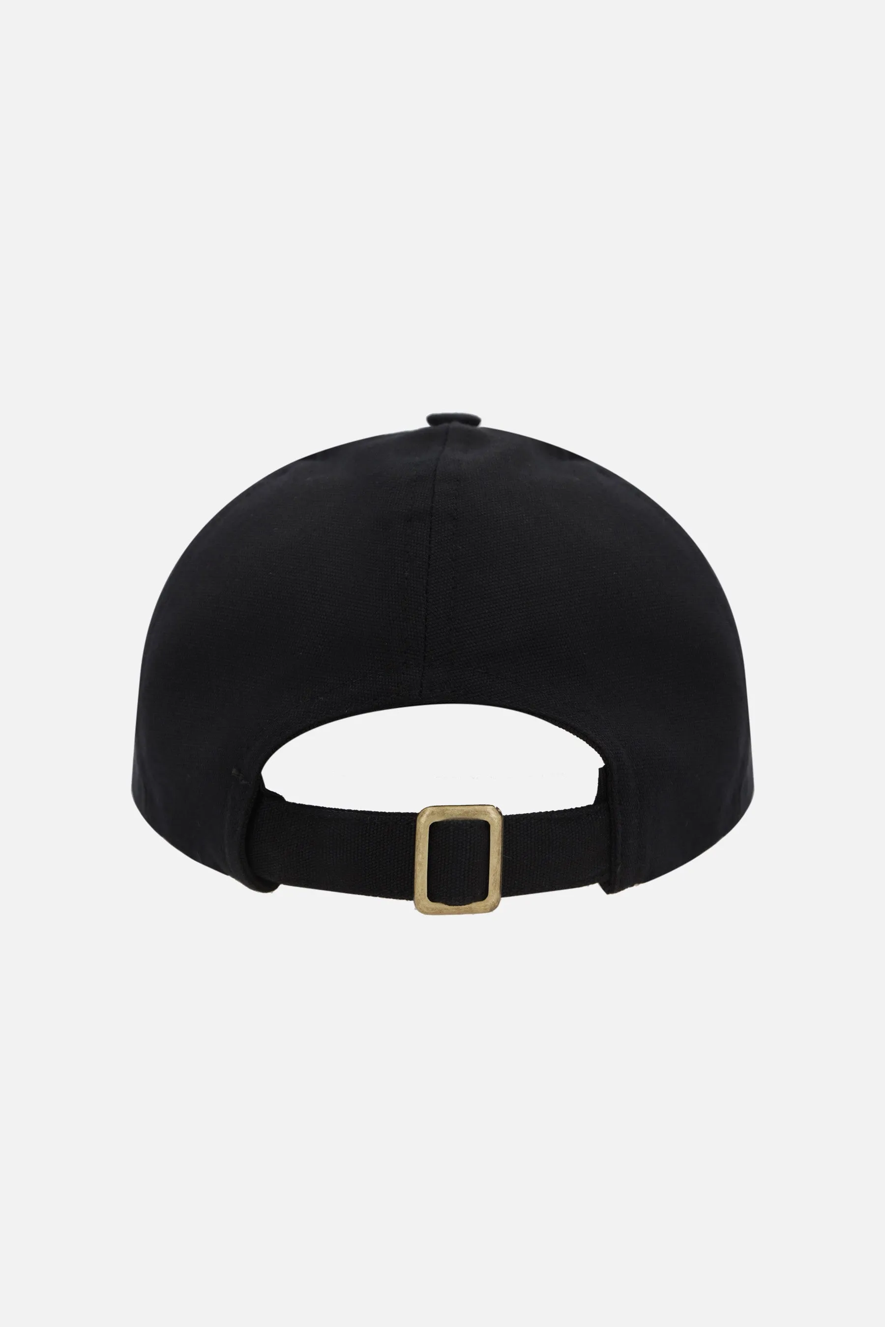 Orb embroidered canvas baseball cap