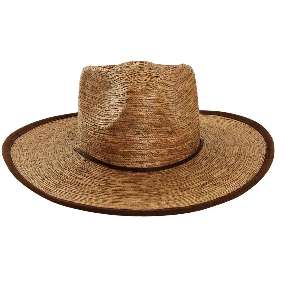 Otto | Mens Wide Brim Palm Leaf Sun Hat