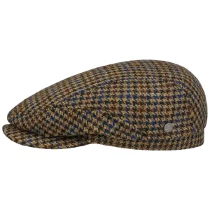 Pepita Driver Flat Cap by Lierys