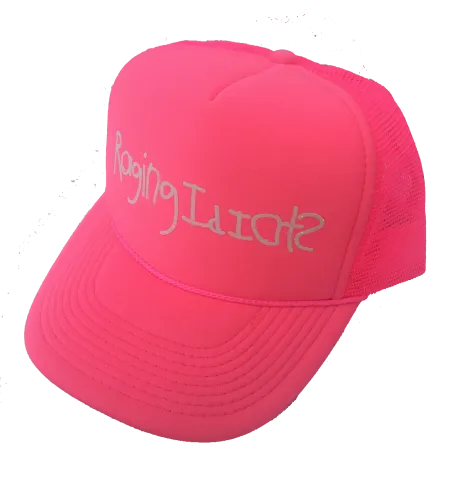 Raging Idiots Hat - Neon Pink