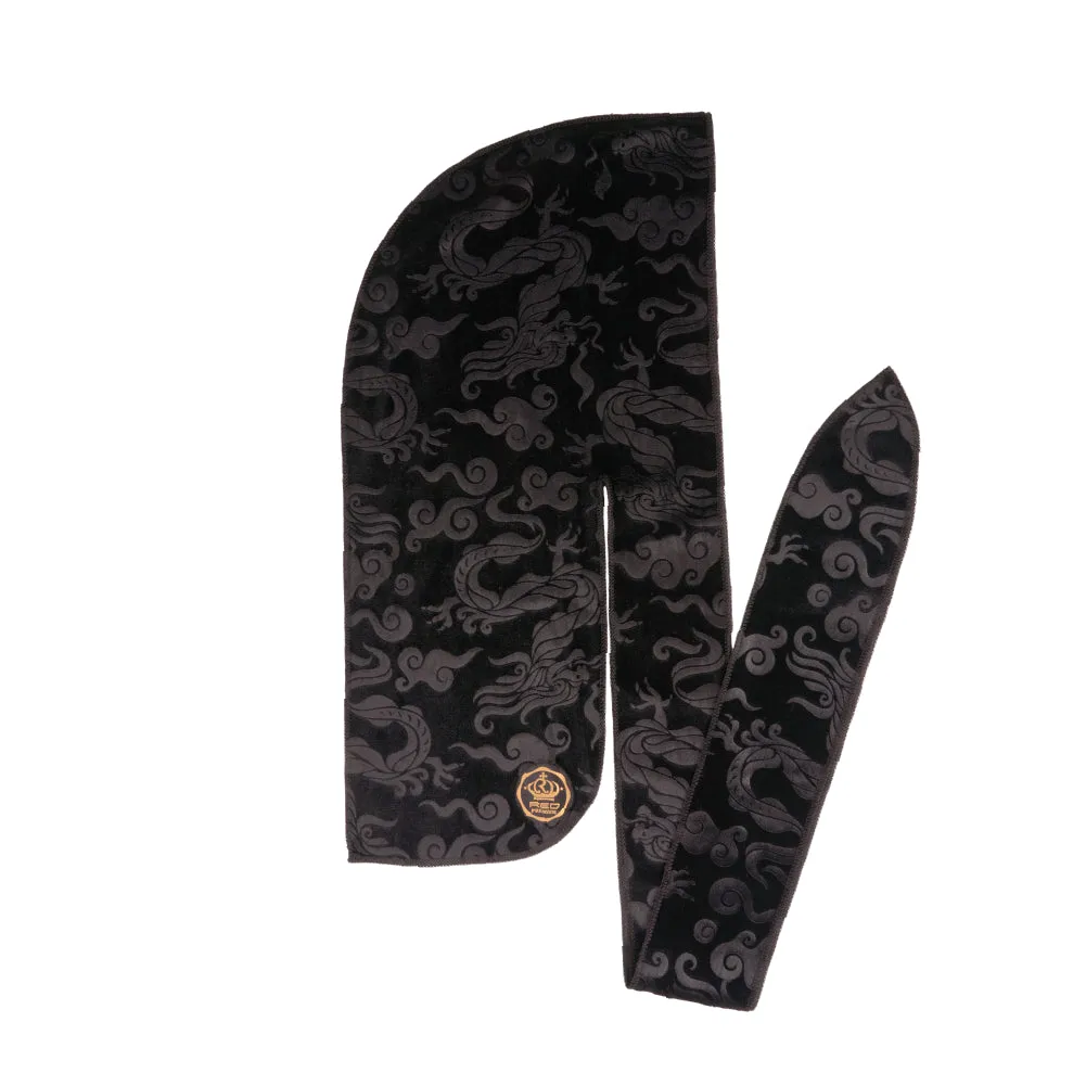 Red by Kiss Bow Wow X Power Wave Pattern Velvet Durag - Choose Color