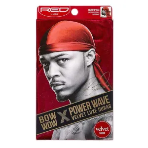 Red by Kiss Power Wave Velvet Luxe Durag - Choose Your Color