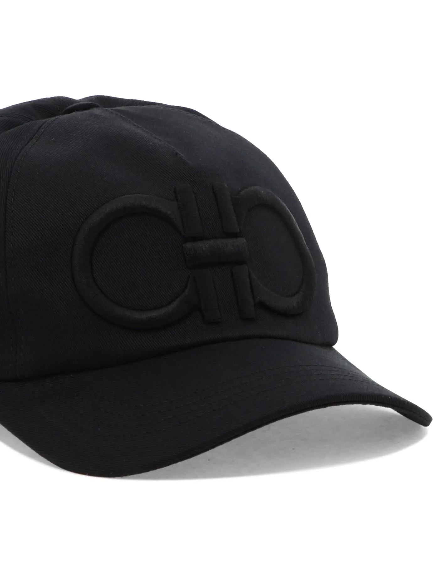 Salvatore Ferragamo Gancini Embroidered Baseball Cap