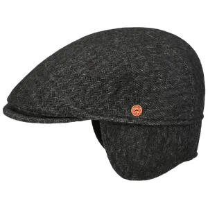 Sidney Plus Amaro Flat Cap by Mayser