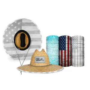 STRAW HAT   3 FACE SHIELDS®