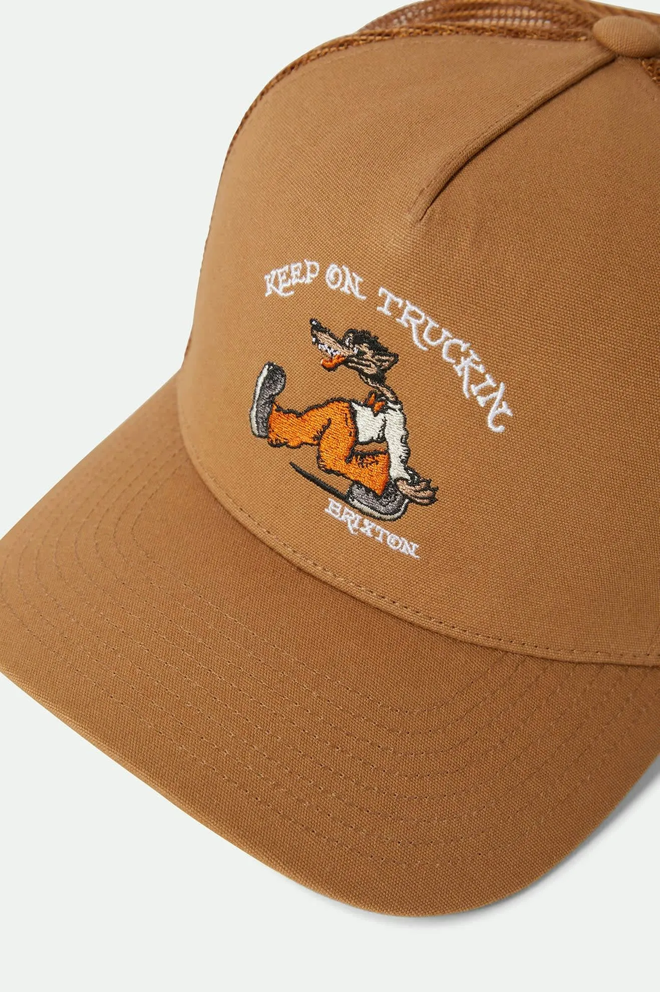 Stride Netplus Trucker Hat - Washed Copper/Washed Copper