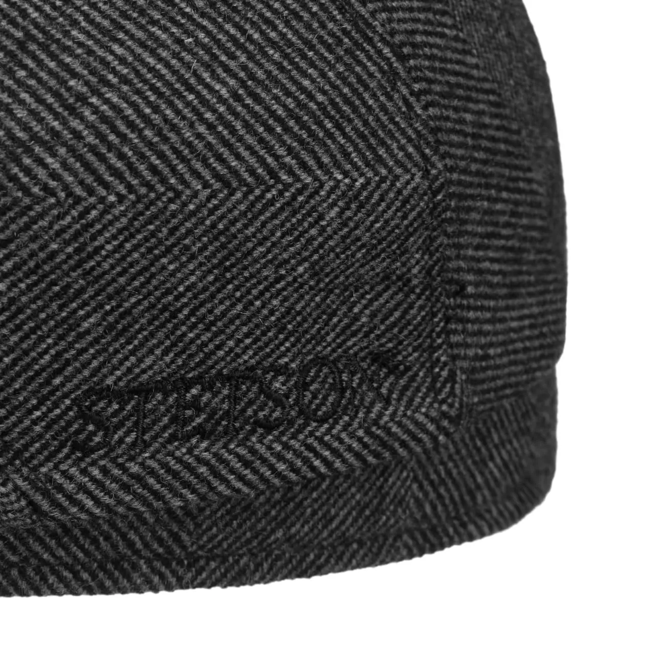 Sustainable Cashmere Flat Cap by Stetson