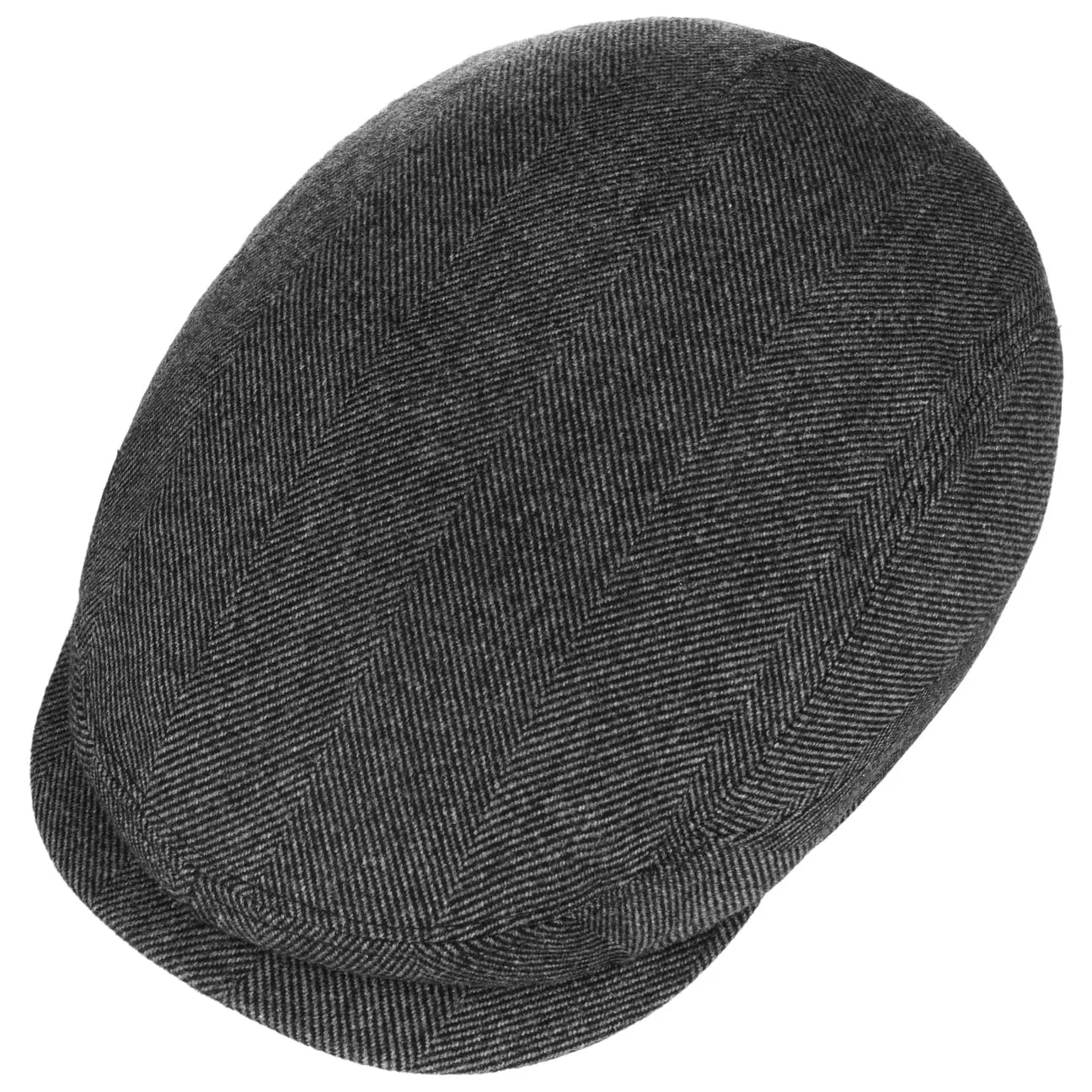 Sustainable Cashmere Flat Cap by Stetson