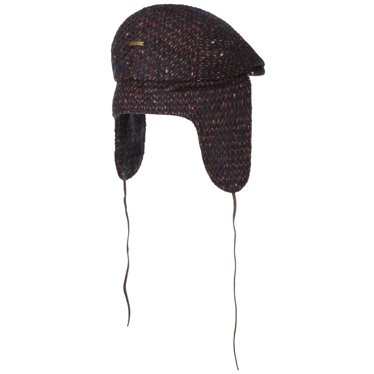 Tuckmill Flat Cap with Ear Flaps by Stetson