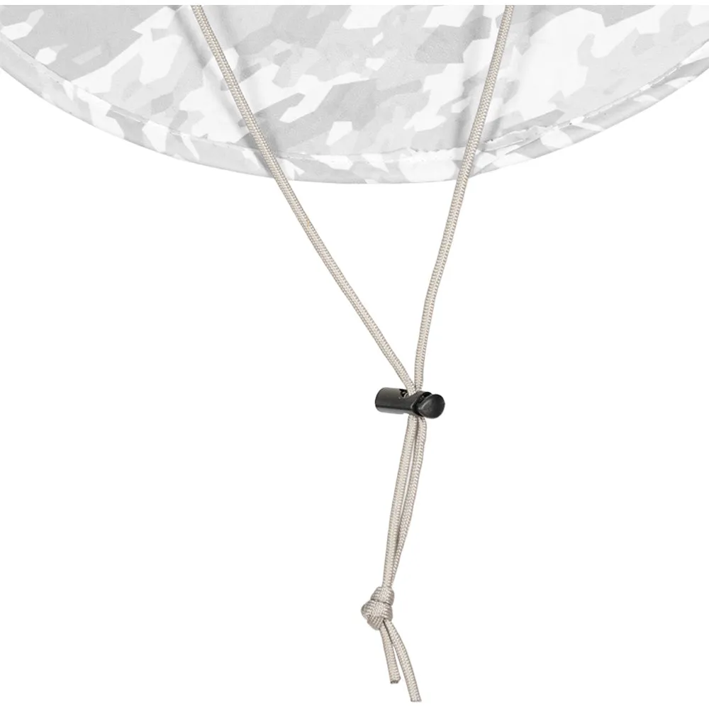 Under Brim Straw Hat | Geo Camo Ghost