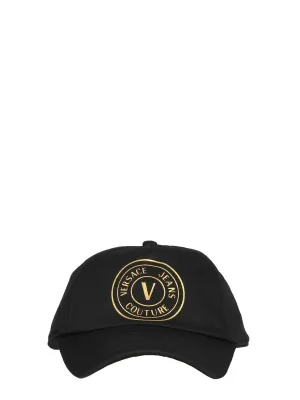 Versace Jeans Couture Logo Print Baseball Cap
