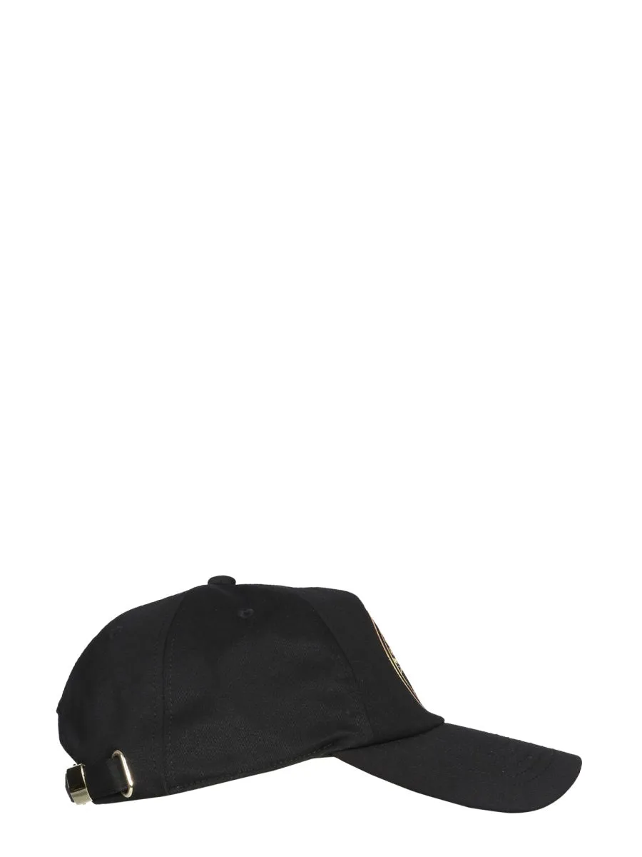 Versace Jeans Couture Logo Print Baseball Cap