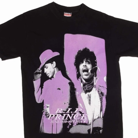 VINTAGE RIP PRINCE 1958-2016 TEE SHIRT SIZE LARGE