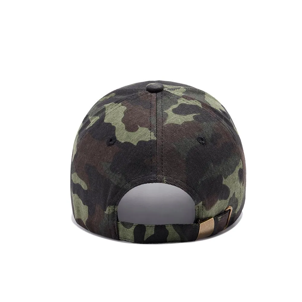 West Louis™ Army Green Camouflage Baseball Cap