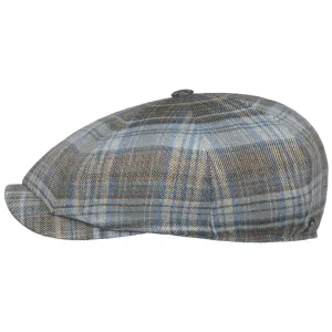Winford 8 Panel Flat Cap by Lierys